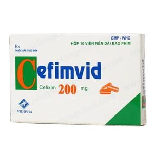 Cefimvid 200 (Cefixim) Vidipha (H/10v)