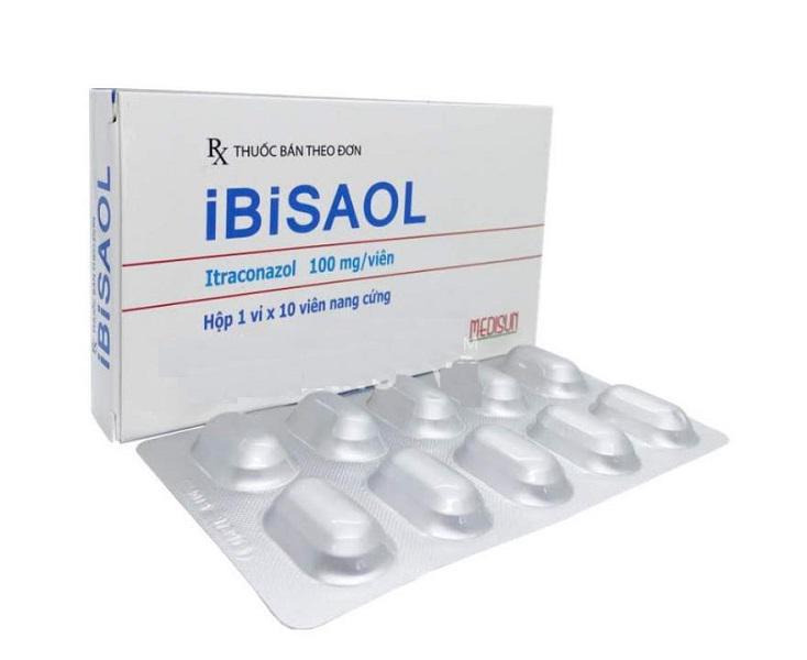 Ibisaol (Itraconazol) 100mg Medisun (H/10v)