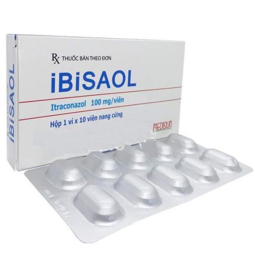 Ibisaol (Itraconazol) 100mg Medisun (H/10v)