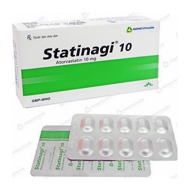 Statinagi 10 (Atorvastatin) Agimexpharm (H/60v)