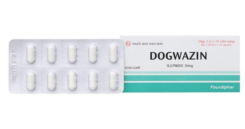 Dogwazin (Sulpirid) 50mg Khánh Hội (Lốc/10h/30v)