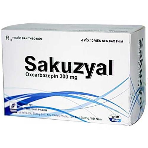 Sakuzyal 300mg (Oxcarbazepin) Davipharm (H/60v)
