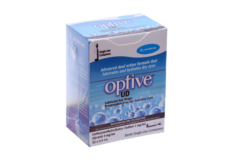 Optive UD eye (Glycerin, Natri Carboxymethylcellulose) Allergan (H/30 ống)