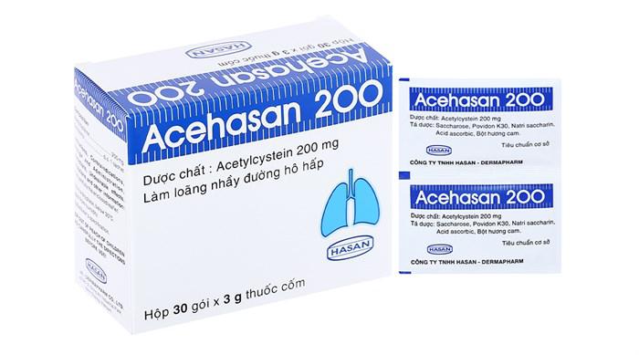 Acehasan 200 (Acetylcysteine) Hasan (H/30g)