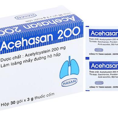 Acehasan 200 (Acetylcysteine) Hasan (H/30g)