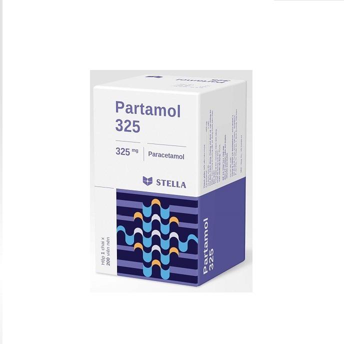Partamol 325 (Paracetamol) Stella (C/200v)