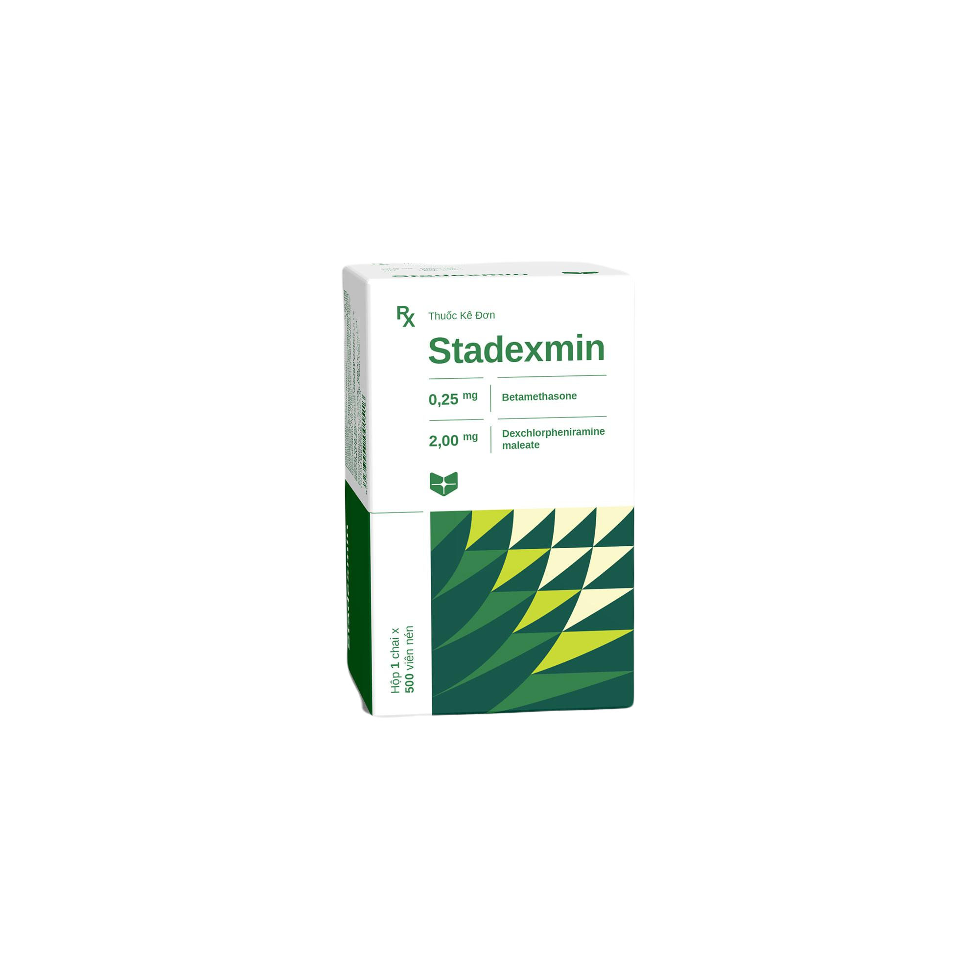 Stadexmin (Betamethason, Dexclorpheniramin) Stella (C/500v)