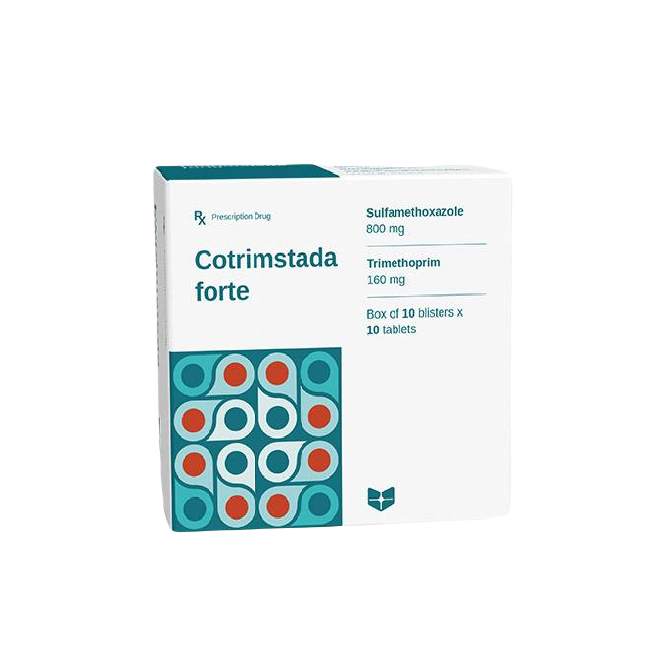 Cotrimoxazol 800/160 (Sulfamethoxazol, Trimethoprim) Stella (H/100v)