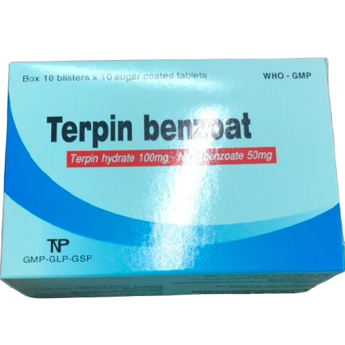 Terpin Benzoat (Terpin Hydrat, Natri Benzoat) Thành Nam (H/100v)