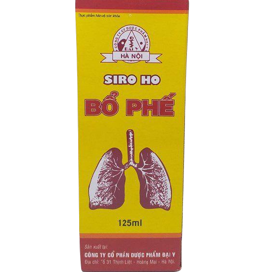 Siro Ho Bổ Phế Đại Y (C/125ml)