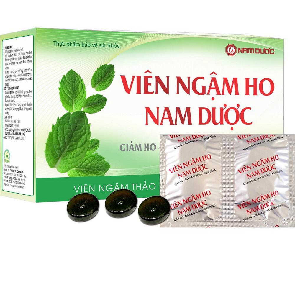 Viên Ngậm Ho Nam Dược (H/40v)