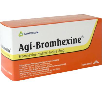 Agi-Bromhexine 8mg- Agimexpharm (H/200v)
