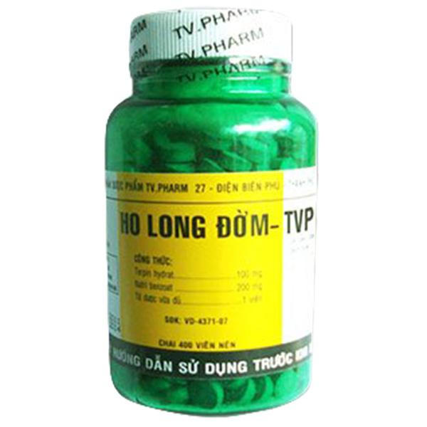 Ho Long Đờm-TVP (Terpin Hydrate, Natri Benzoat) TV.Pharm (C/400v)