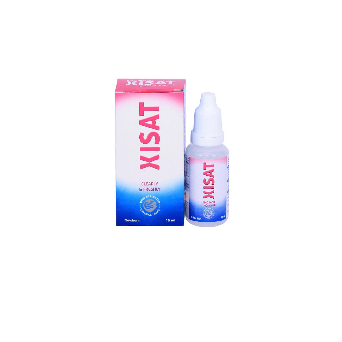 Nhỏ Mũi Xisat Hồng Trẻ Em Merap (Lốc/10c/15ml)