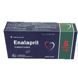 Enalapril 5mg Khapharco (H/100v)