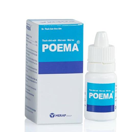 Poema (Neomycin, Dexamethason)  Merap (Lốc/10c/10ml)