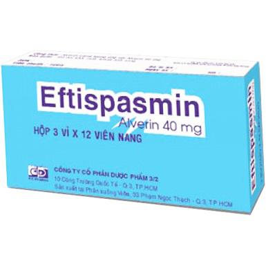 Eftispasmin (Alverin) 40mg DP 3/2 (H/36v)