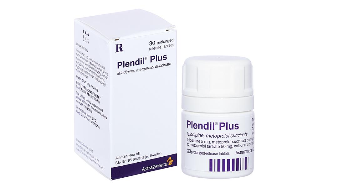 Plendil Plus (Felodipine, Metoprolol Succinate) AstraZeneca (H/30v)