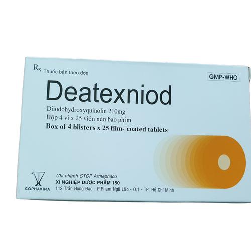 Deatexniod 210mg (Diiodohydroxyquinolin) Cophavina (H/100v)