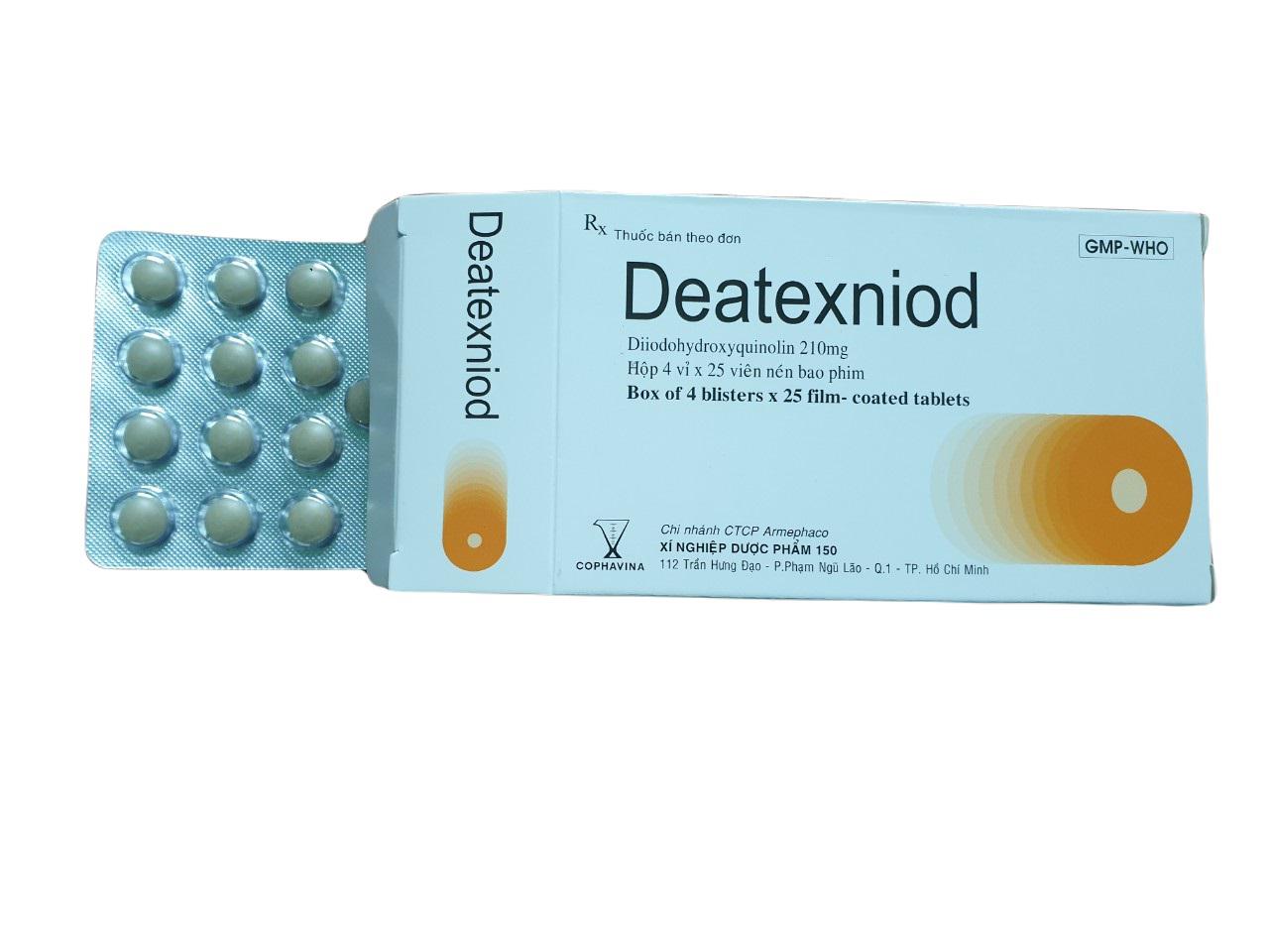 Deatexniod 210mg (Diiodohydroxyquinolin) Cophavina (H/100v)