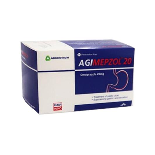 Agimepzol 20 (Omeprazole) Agimexpharm (H/100v)