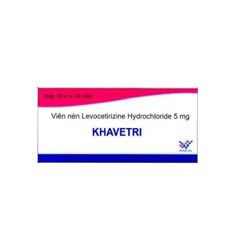 Khavetri (Levocetirizin) 5mg Windlas (H/100v)