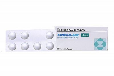 Singulair 4mg (Montelukast) msd (h/28v)CTY