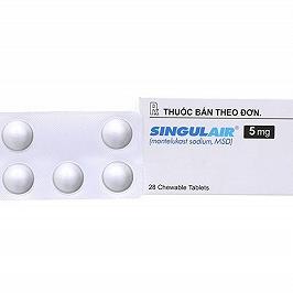 Singulair 5mg (Montelukast) msd (h/28v)CTY