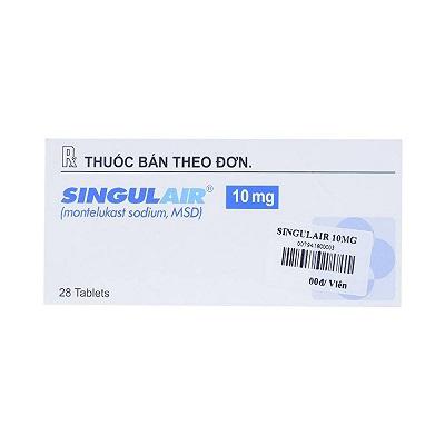 Singulair 10mg (Montelukast) msd (h/28v)CTY