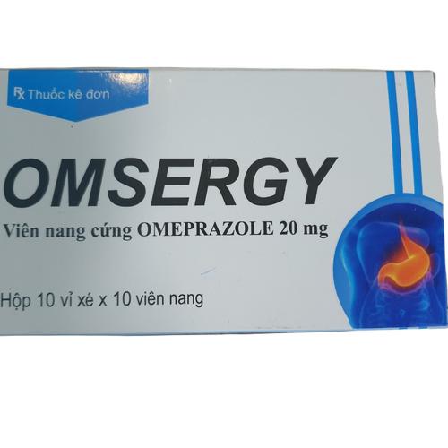 Omsergy (Omeprazole) 20mg Saga (H/100v)