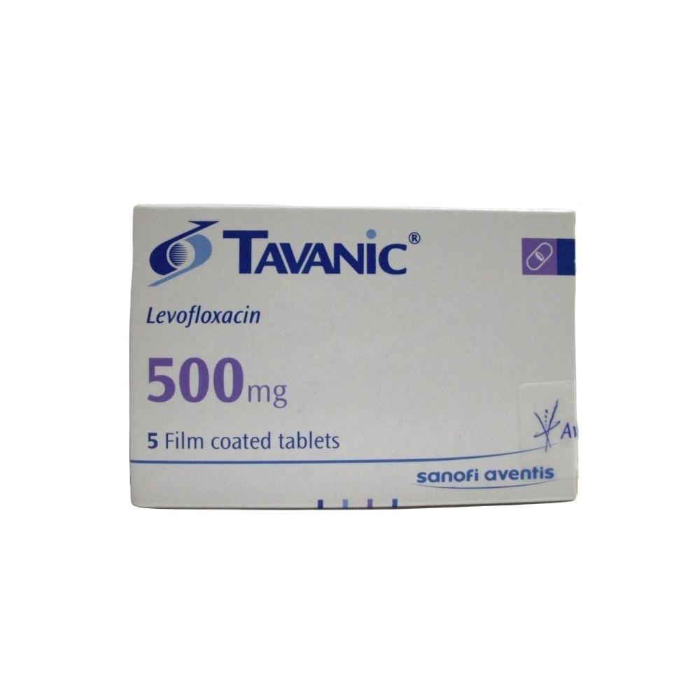 Tavanic (Levofloxacin) 500mg Sanofi (H/5v) CTY