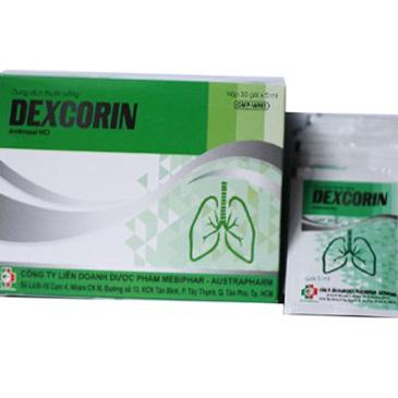 Dexcorin ( Ambroxol hydrochlorid )_MebipharHộp 30 gói
