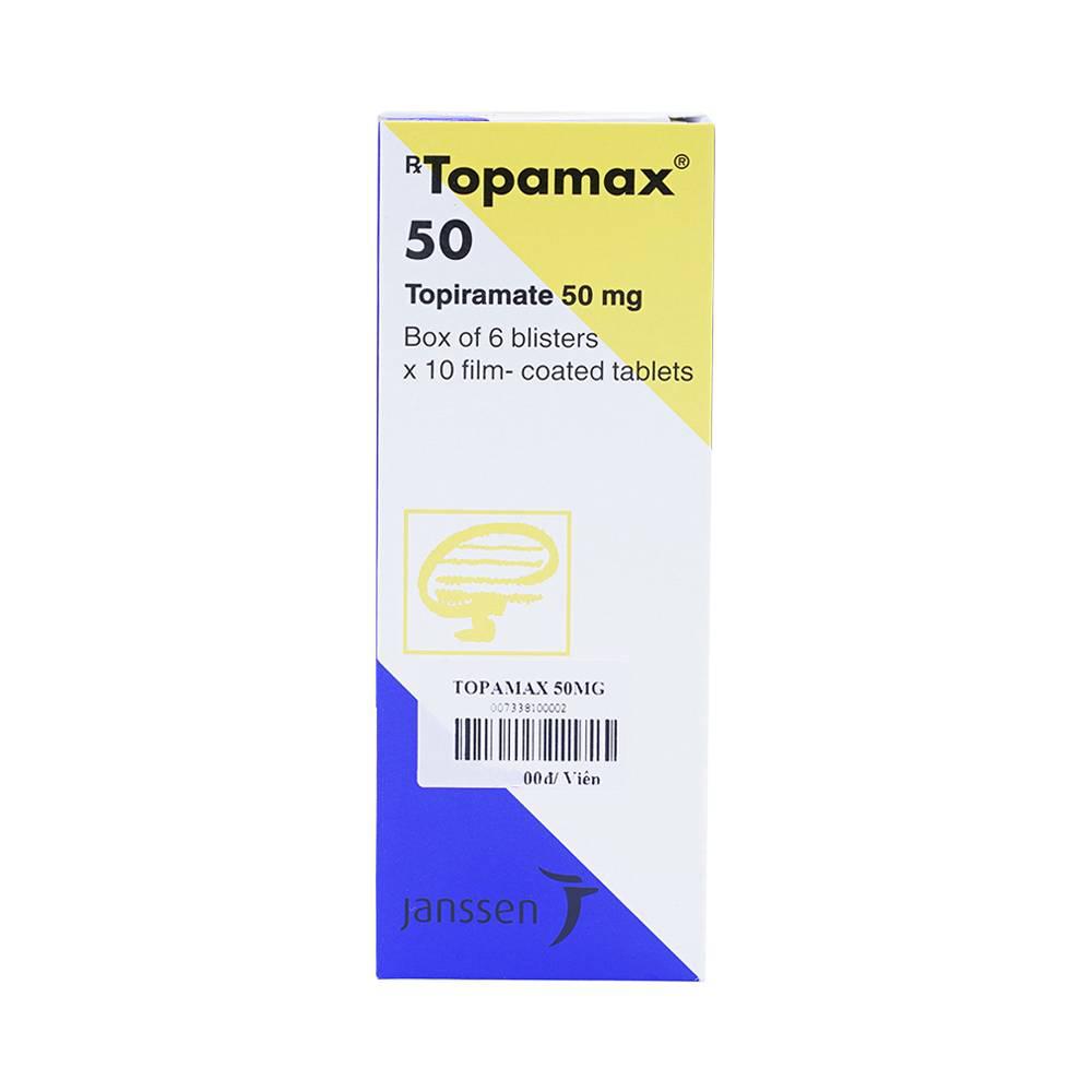 Topamax 50mg (Topiramate) Janssen (H/60v) CTY