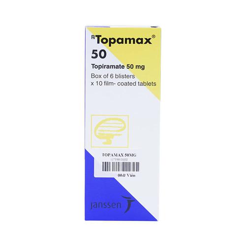 Topamax 50mg (Topiramate) Janssen (H/60V)