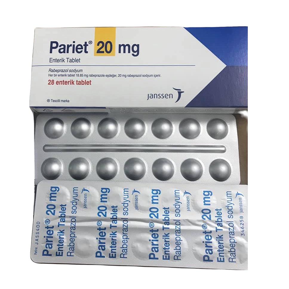 Pariet 20mg (Rabeprazol) Janssen (H/28v) TNK