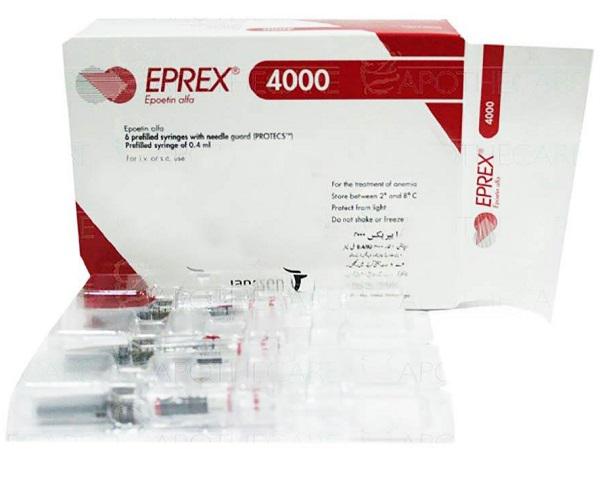 EPREX 4000IU/0.4ML (Epoetine alfa) _Janssen Cilag (H/6 ống tiêm)