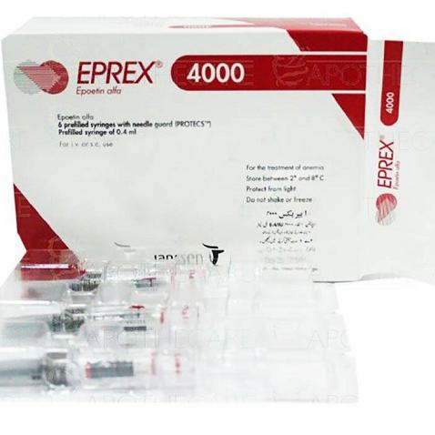 EPREX 4000IU/0.4ML (Epoetine alfa) _Janssen Cilag (H/6 ống tiêm)
