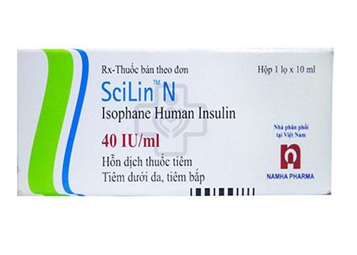 Scilin N  (insulin) 40IU/ml (H/1 lọ 10ml)
