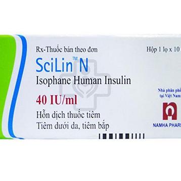 Scilin N  (insulin) 40IU/ml (H/1 lọ 10ml)