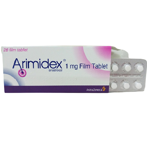 Arimidex 1mg (Anastrozole) AstraZeneca (H/28V) TNK
