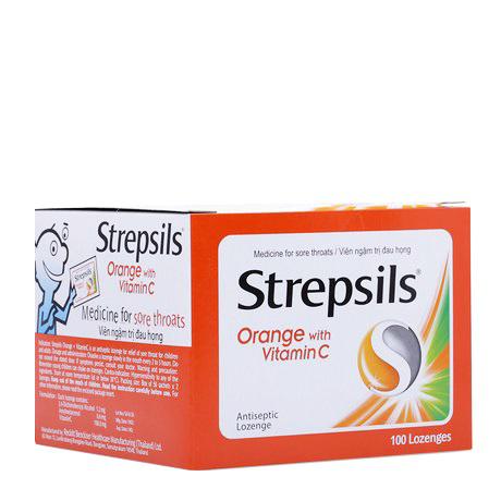 Strepsils Orange With Vitamin C (H/50g/2v)