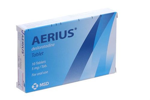 Aerius (Desloratadine) 5mg MSD (H/10v)