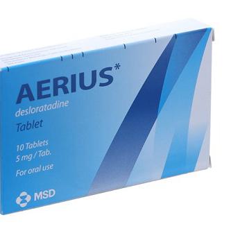 Aerius (Desloratadine) 5mg MSD (H/10v)
