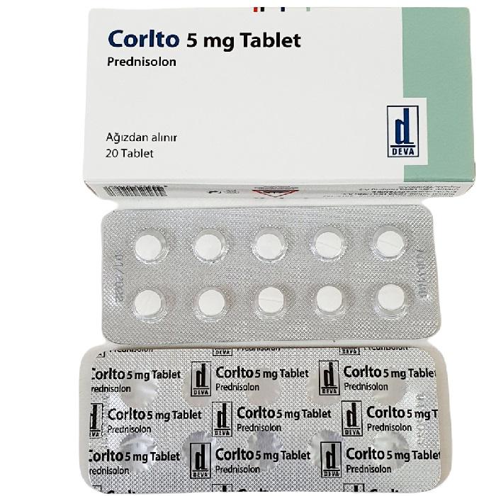 Corlto 5mg (Prednisolon) Deva Turkey (H/20v)