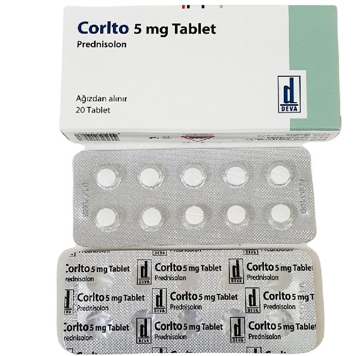 Corlto 5mg (Prednisolon) Deva (H/20v)