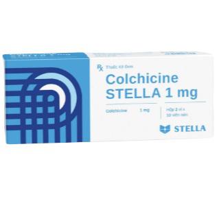 Colchicine 1mg Stella (Hộp/20v)