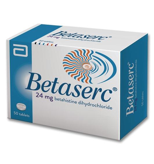 Betaserc 24mg (Betahistin) Abbott (h/50v)