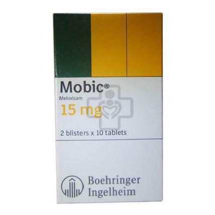 Mobic 15mg (Meloxicam) Boehringer Ingelheim (H/20v)