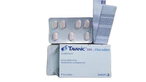 Tavanic 500mg (Levofloxacin)  Sanofi Turkey (H/7V)