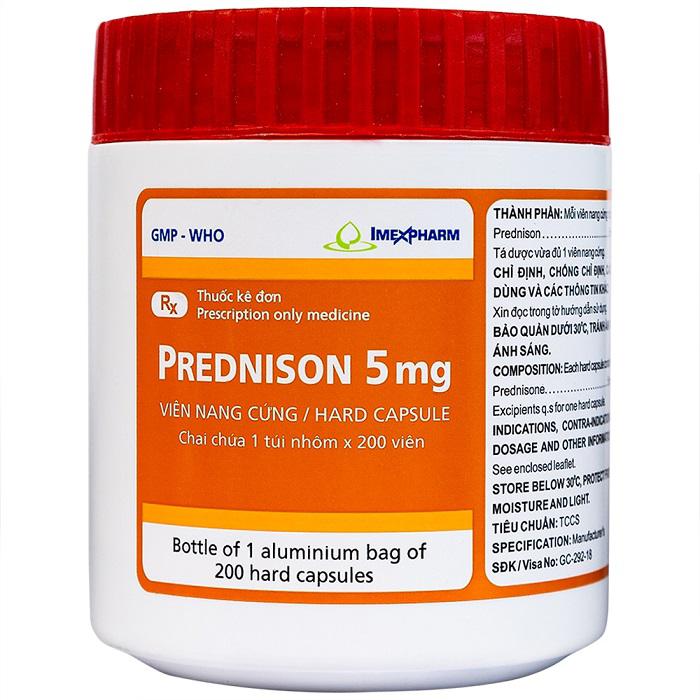 Prednison 5mg Capsule Imexpharm (C/200v)